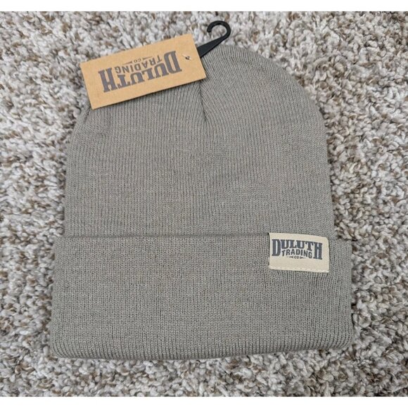 NEW Duluth Trading Tough Guy Knit Stocking Beanie Cap Smoke Unisex One Size - Picture 1 of 4